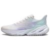 Li Ning Yuedong 2.0 Shock Absorption Non-Slip Wear-Resistant Low-Top Running Shoes Women Sneaker White Blue ARST030-1