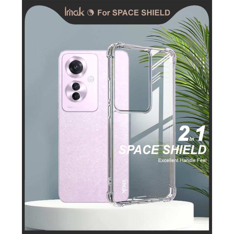 Для OPPO Reno 11 F 5G / F25 Pro 5G / Reno 11 A 5G чехол для телефона IMAK ударопрочный мягкий чехол Space
