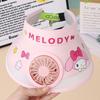 Детская летняя шляпа от солнца Sanrio с защитой от УФ-лучей и вентилятором