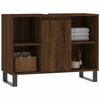 VidaXL Armoire salle de bain chêne marron 80x33x60cm bois d'ingénierie 831643
