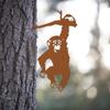 1pc Monkey Hanging On Branch Garden Stake Elevate the Look of Your Decor with This Stylish Monkey Hanging On Branch Garden Stake