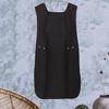 Front-Back Solid Color Salon Hairdressing Cutting Apron for Barber Hairstylist