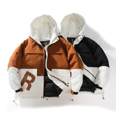 Зимний новый национальный стандарт 90% бархатный пуховик в гонконгском стиле модный универсальный утолщенный стиль для пары JS7709