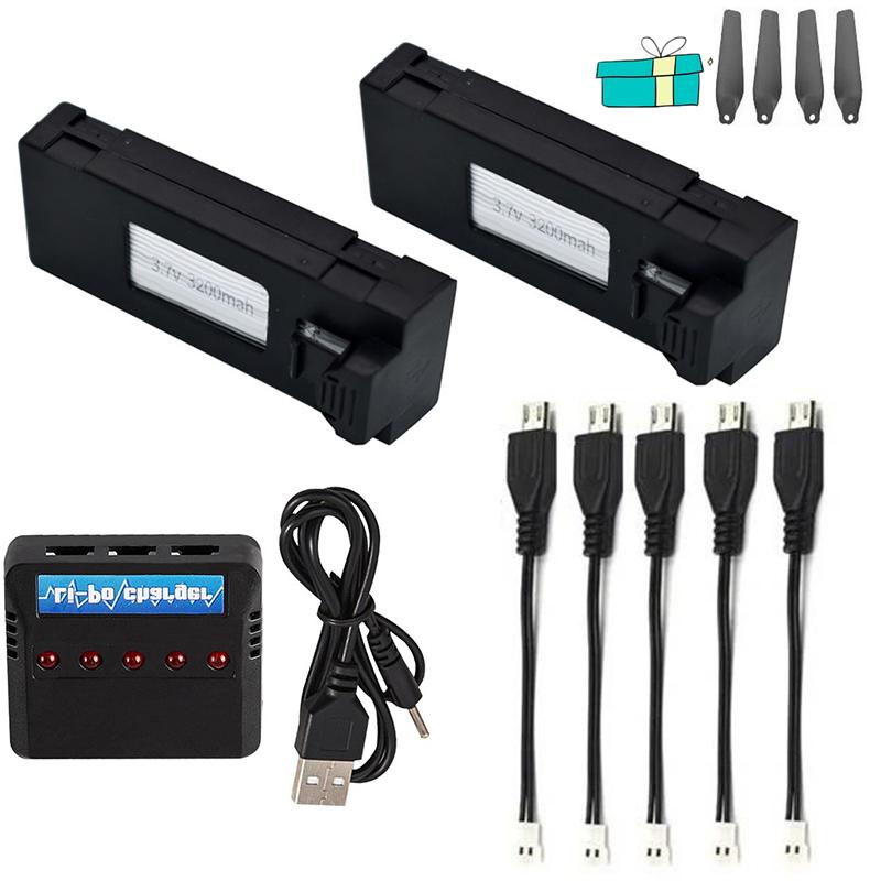 Аккумулятор для квадрокоптера с дистанционным управлением 3.7v 3200mah Для E88 E99 Аксессуары для дронов Для F185 F195 E100 RC Дрон Fpv квадрокоптер Запасные части