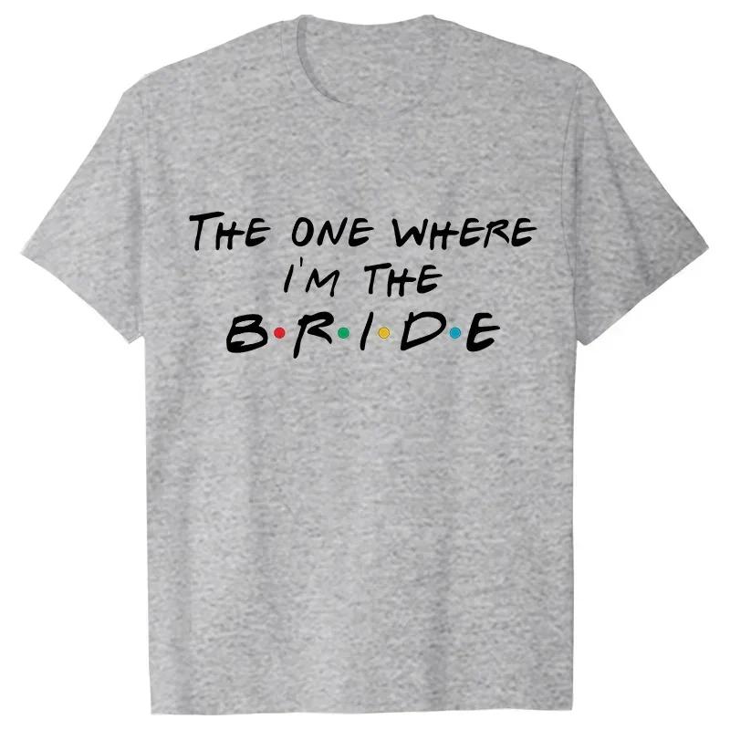 Friends Wedding Party T Shirt Y2K Team Bride Squad Tribe Shirt Bachelorette Hen Party Tees cheap clothing with free shipping