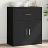 VidaXL Black Buffet 60x31x70 Cm Engineered Wood, Storage Cabinet, Entryway Furniture, Accent Furniture, Furniture of 840465