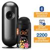 Godrej Aer Smart Matic Kit - BLUETOOTH ENABLED Automatic Air Freshener | Alive (225ml) & Godrej Aer Matic Refill | Cool Surf Blue (225ml)