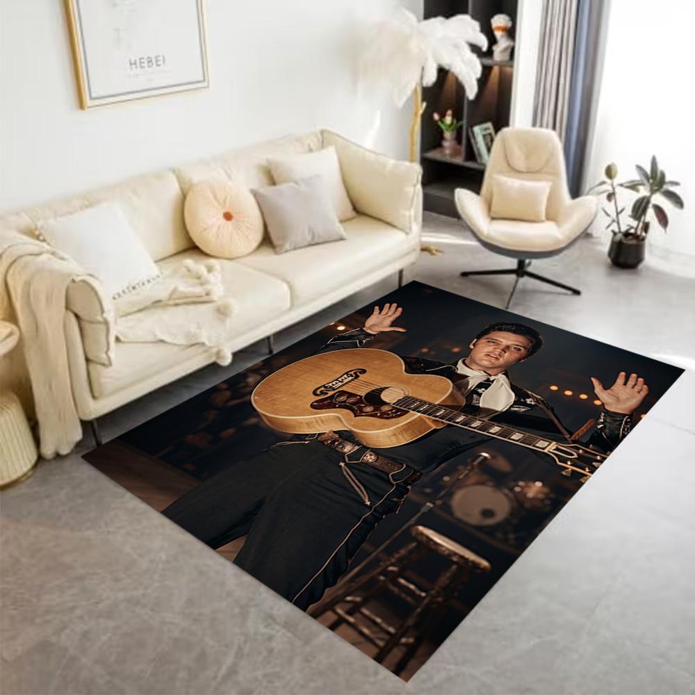 Rock Roll Legend Floor Mat Design for Bedrooms Dormitory Balcony Outdoor Anti-slip Rug Office home decor Birthday/Christmas Gift