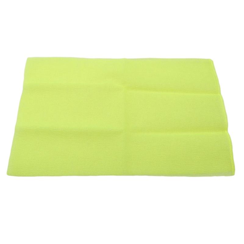 Exfoliating Puff Scrub Nylon Net Bath Shower Gel Terry Cloth Body Washing Cleaning Tool