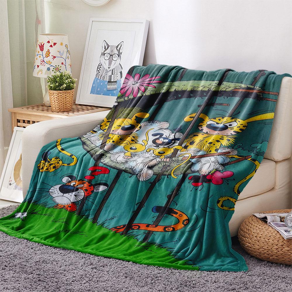 Marsupilami Blanket, High quality Comfortable for All Seasons, Home Decor, Warmth and Comfort