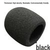 U-Shaped Thickened Microphone Sponge Cover: Reusable, Dustproof, Anti-Spray Protection for Stage, Home, and KTV Use.