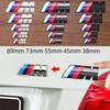 38мм 45мм 55мм 73мм 89мм 3D ABS Наклейка-эмблема на крыло автомобиля для BMW M M3 M5 F10 F30 F20 E28 E30 E34 E36 E39 E46 E91