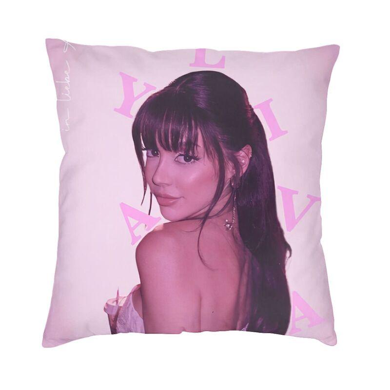 Custom Germany Ayliva Singer And Musician Cushion Cover Double Side Print Throw Pillow Case for Sofa Pillowcase Home Decorative