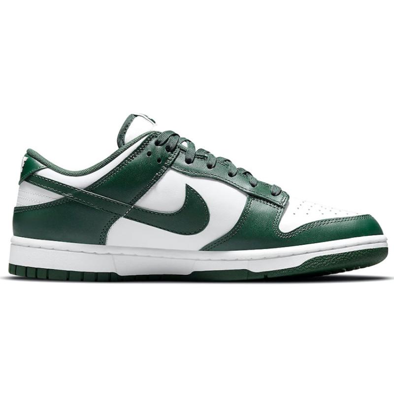 Nike Dunk Low 'Michigan State' Skate Shoes Sneakers DD1391-101