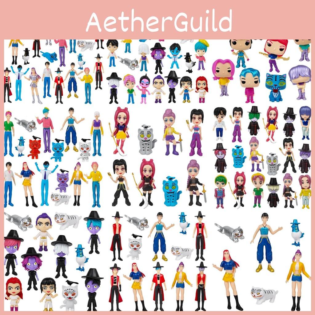 Kpop Охотники на Демонов Модель Игрушка Тигр Игровой Персонаж ПВХ Настольная Коллекционная Фигурка