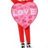Heart Costume Dress Up Funny Outfit for Party Supplies Role Playing Performance
