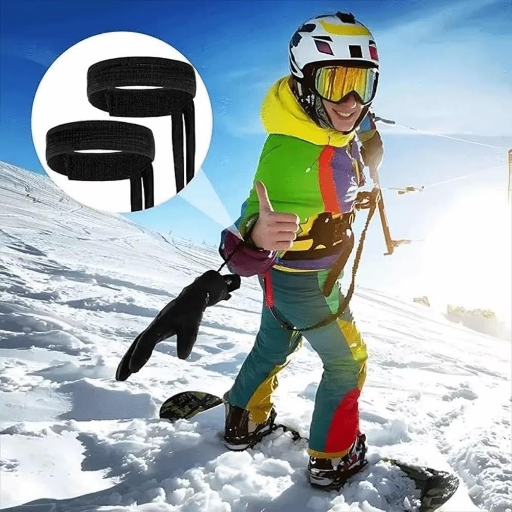 Adjustable Wrist Straps Durable Glove Safety Strap Elastic Construction Glove Straps Sport