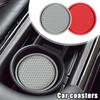 2PCS Car Universal Honeycomb Water Coaster Car Cup Car Embedded Coasters Mat Bottle Accessories Interior In Non-Slip Orname V3Z0