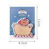 1 шт. клейкая наклейка Kawaii Christmas Sticky Notes блокнот для заметок офис школьные принадлежности канцелярские принадлежности наклейка