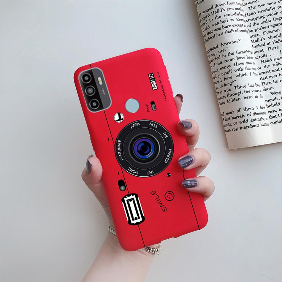 Чехол для OPPO A53S 2020 Мультяшный Coque Сердце Нарисованный Силиконовый Задняя Панель Телефона Для oppo a53s A 53s A53 s oppoa53 2020 Чехол-Ракушка