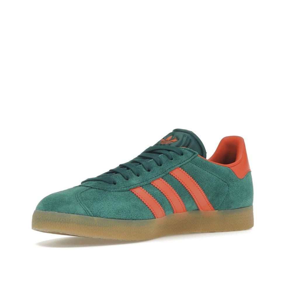 Adidas Gazelle Collegiate Green Preloved Red Мужские кроссовки Gum IG6200