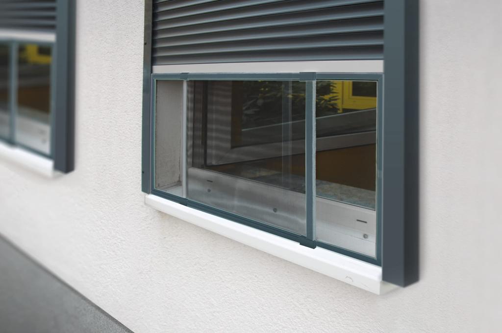 mosquitera marco extensible para ventanas y persianas antracita 50x75-142cm