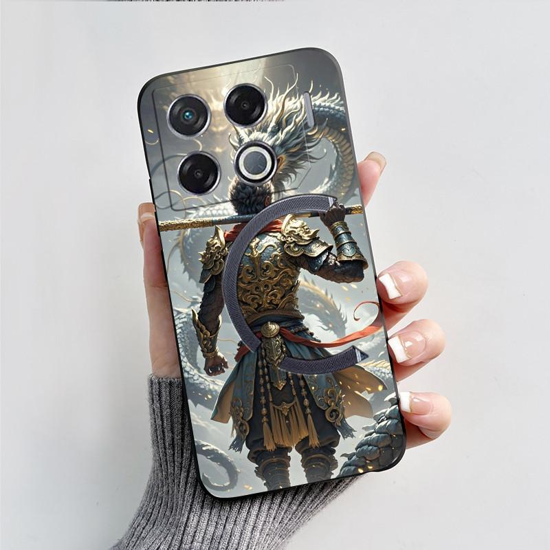 Чехол для Infinix GT 20 Pro Чехол INFINIX GT 10 PRO gt20 gt10 20 pro X6871 X6739 Черный Миф о Сунь Укуне Силиконовый чехол для телефона Мягкая крышка