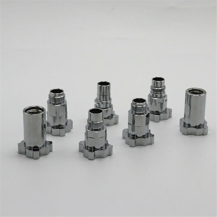 Адаптер-переходник для краскопульта, адаптер для чашки краскопульта, соединения для бачка 16X1.5 Наружная резьба для одноразового мерного стакана краскопульта, медь