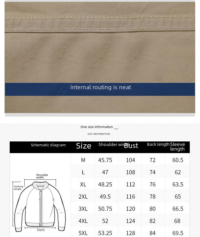 Новая хлопковая рубашка с длинным рукавом для мужчин среднего возраста и молодых мужчин - Отдых на природе
