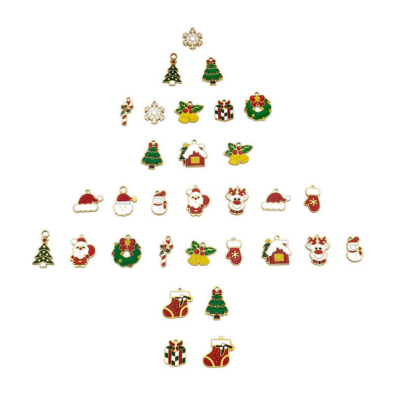 DIY Stainless Steel Christmas Jewelry Pendants & Accessories: Tree, Santa, Snowman, Bracelets, Necklaces.