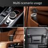 Pressing Type Car Trash Bin Can with Lid Car Interior Rubbish Bag Auto Garbage Container  for Auto