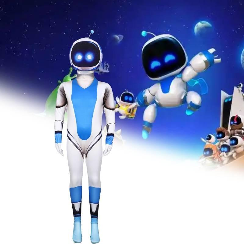 Костюм для косплея Астро Бота Комбинезон Детский Взрослый Хэллоуин Сценическое выступление Подарок