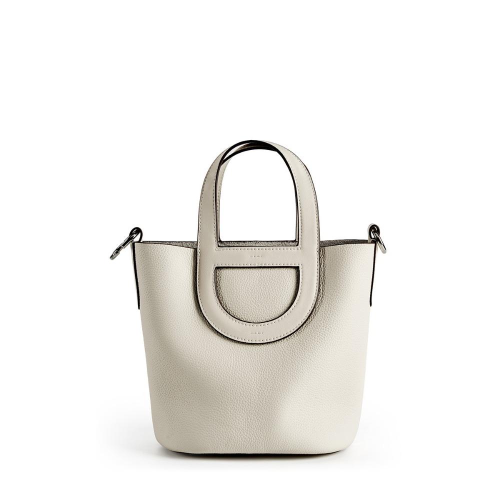 Сумка из коровьей кожи Новая Универсальная Портативная Сумка-корзина для овощей Натуральная кожа Женская сумка Наплечная Сумка-мессенджер