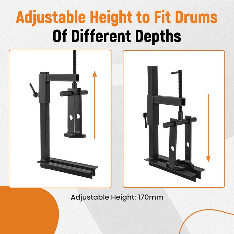 Универсальный съемник пружины барабана сцепления Инструмент для трансмиссии Черный T-0158-HD