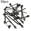 Clips Fastener Car Hose Fastening Zip Set Accessories 50pcs High Quality