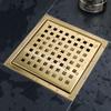 2026 Modern Bathroom Stainless Steel Chrome Plated Square Floor Drain with Tile Insert for Shower