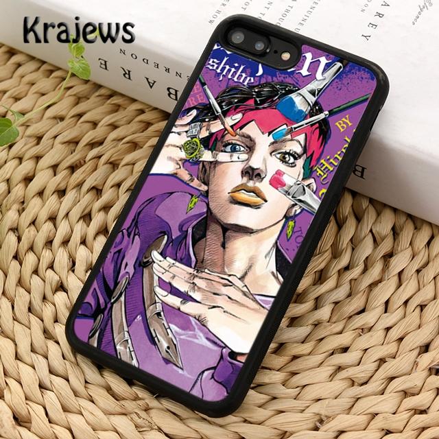 Мягкий чехол Krajews Rohan JoJo's Bizarre Adventure для iPhone 14 5 6s 7 8 plus X XR XS 11 12 13 pro max Samsung S21 S22ultra