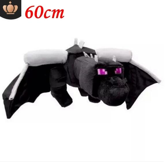 35cm Pixel Wolf Plush Toy Iron Golem Zombie Enderman Ocelot Pig Dragon Doll Kids Game Fan Birthday Gift