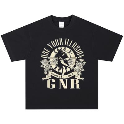 Футболка Guns N' Roses, Мягкая ткань, Повседневная