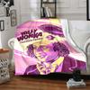 1pc Willy Wonka, Chocolate Factory Blanket Lightweight Flannel Throw For Sofa, Bed, Travel, Camping, Livingroom, Office, Couch, Chair, And Bed