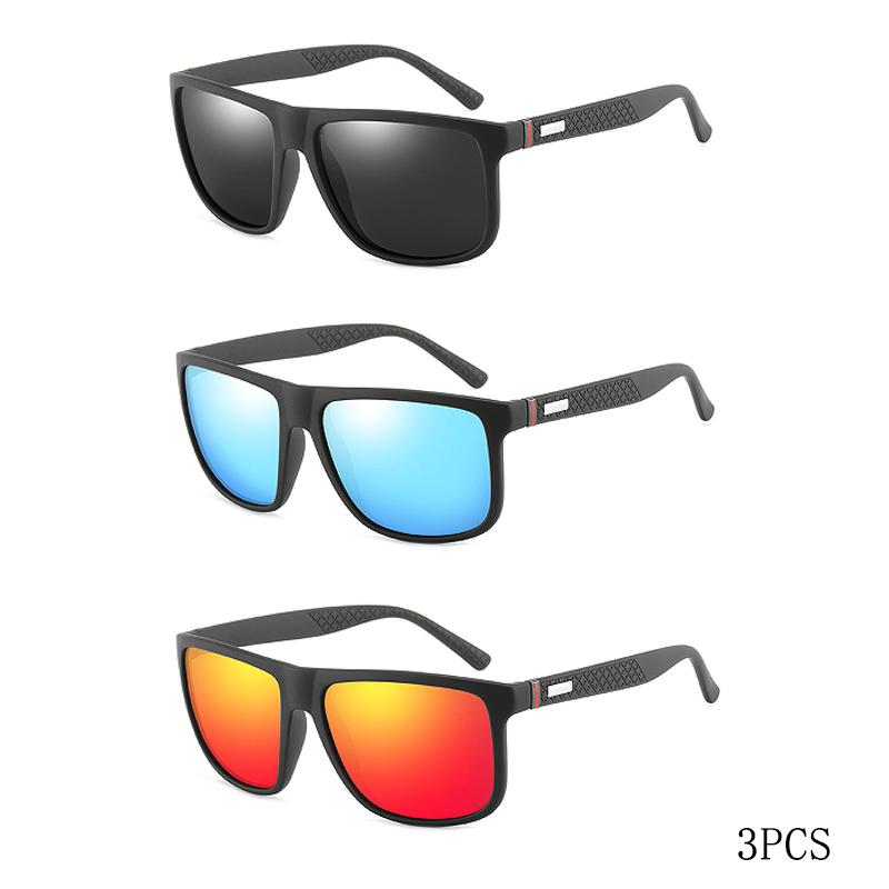 Модные винтажные квадратные поляризованные солнцезащитные очки для мужчин и женщин, роскошные брендовые дизайнерские мужские солнцезащитные очки для вождения, рыбалки, очки UV400 для мужчин