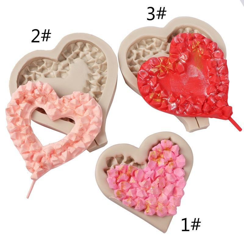 Форма для торта Diamond Love, леденец, силиконовая форма, форма для кораллового сахара, форма для любви, форма для помадки, шоколада