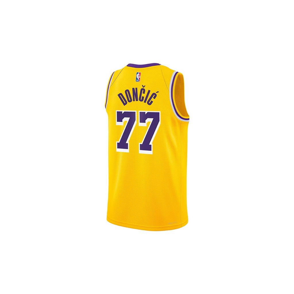 Nike Детская баскетбольная майка X NBA Лука Дончич Домашняя 77 Детские майки 3Z2B7BX2P00-LAKLD