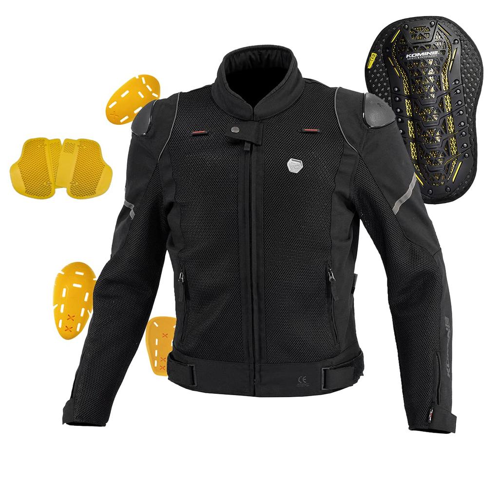 Мотоциклетная куртка Supreme Protect Mesh Jacket Черная L [KOMINE] JK-164 07-164 Мужская