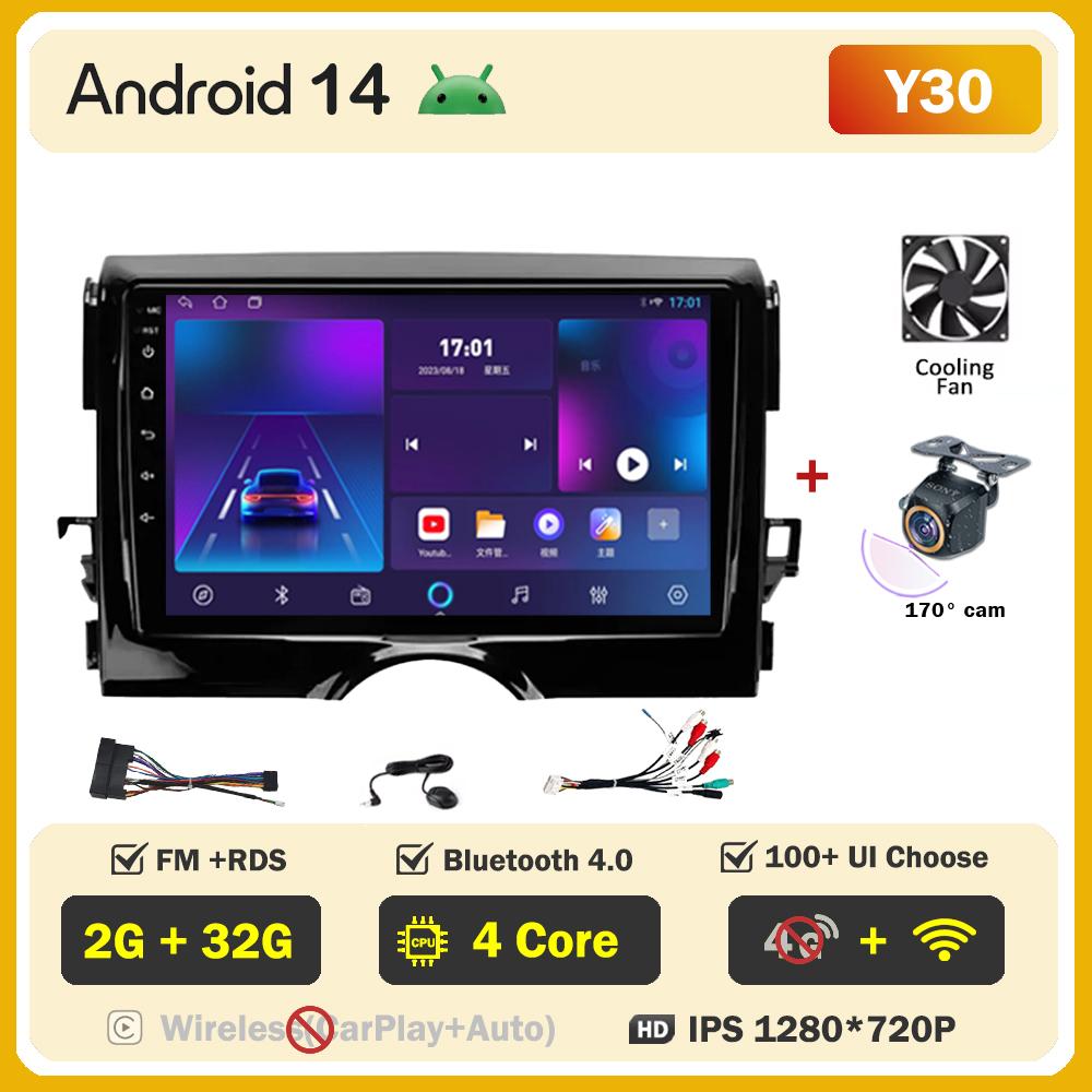 Для Toyota Mark X X130 2 II 2009 2010 2011 - 2019 Автомобильный радиоплеер Car Carplay Screen Autoradio Mirror Link Car Intelligent Syst