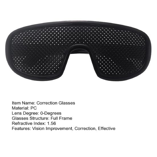 Correction Glasses Unisex Vision Correction Glasses with Glasses Case for Men Women Vision Improvement