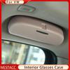 Car Sunglasses Sun Glasses Holder Box Glasses Holder Case for Volkswagen VW Atlas/ Teramont/ T-roc / T-cross Lamando