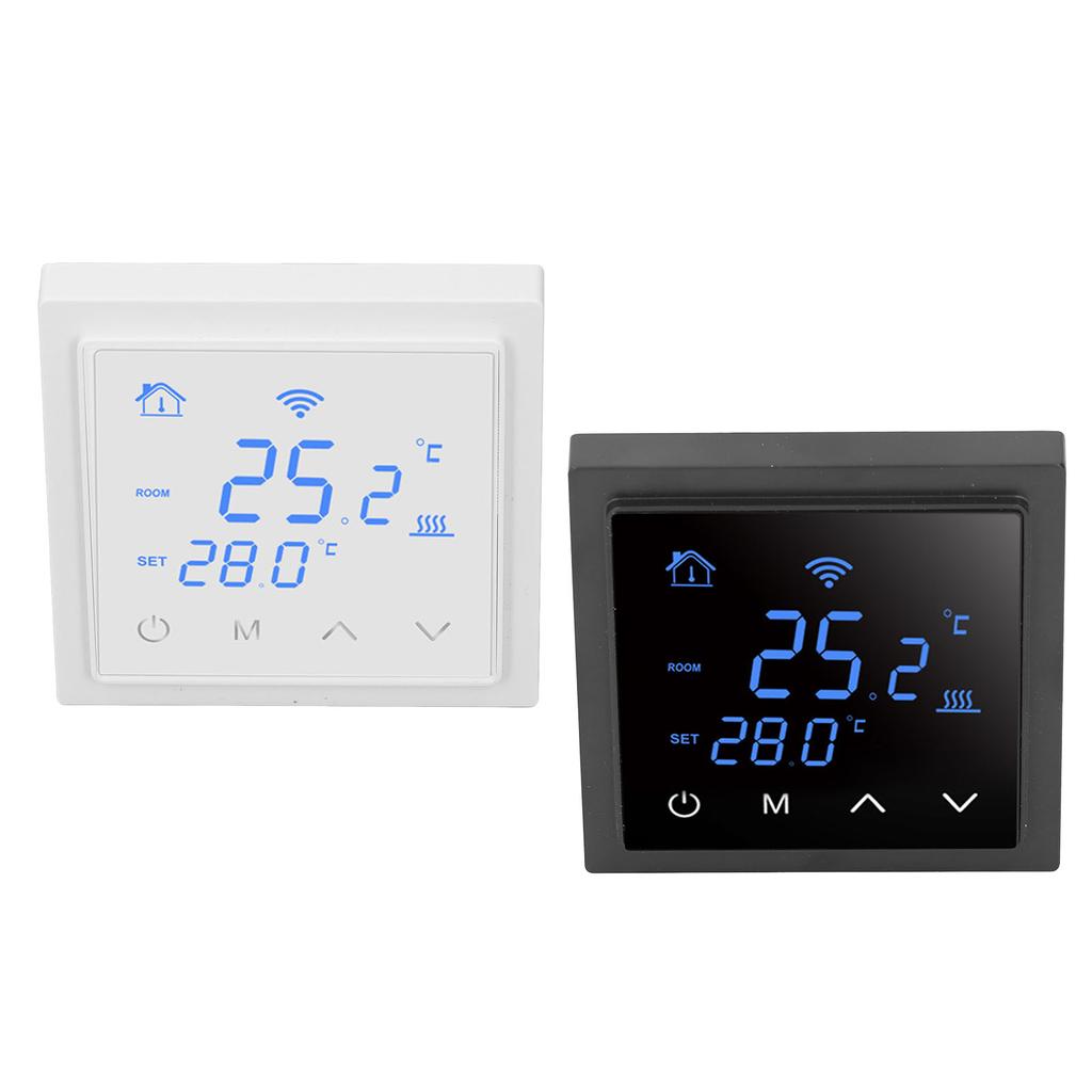 Термостат для подогрева пола 16A WiFi Умный электрический термостат для подогрева пола с функцией голоса f