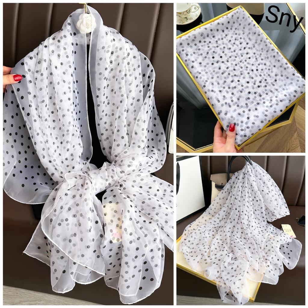 New Spring and Summer Soft Yarn Scarf Large-size Printed Beach Towel High-end Sun Protection Scarf Shawl