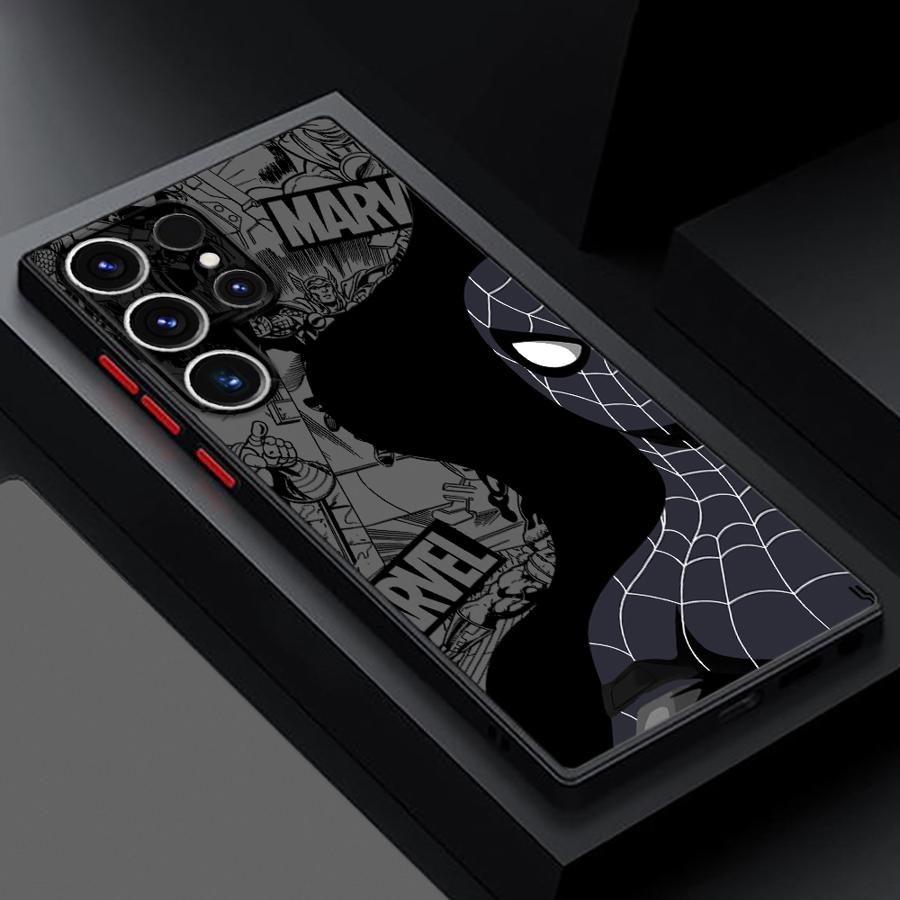 Чехол для Samsung Galaxy S26 S22 S23 FE S20 S25 Ultra S21 S24 Plus Note 20 10+ Funda Чехол для телефона Marvels Человек-паук Веном